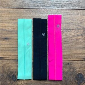3 Lululemon Headbands